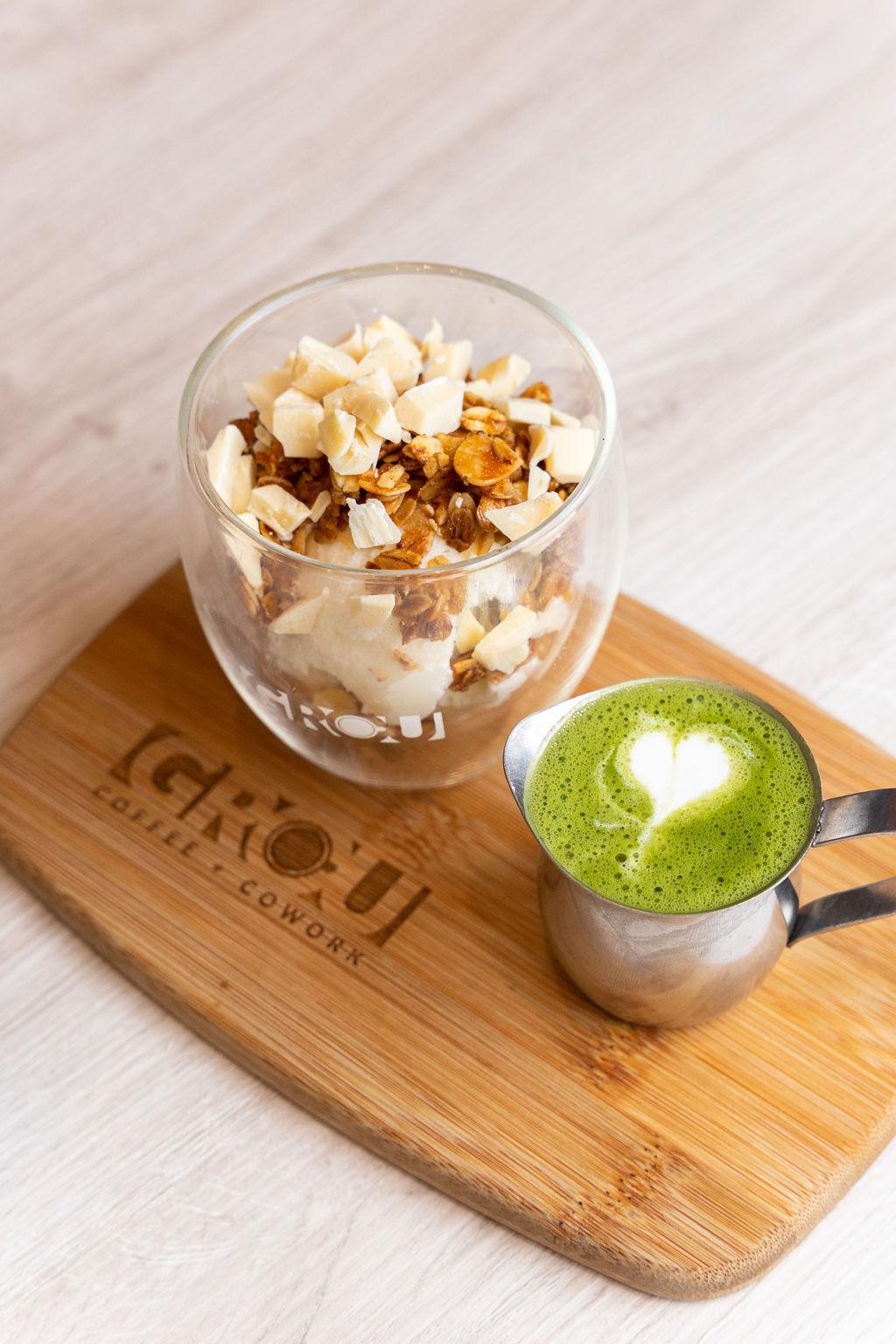 Coco Matcha Affogato