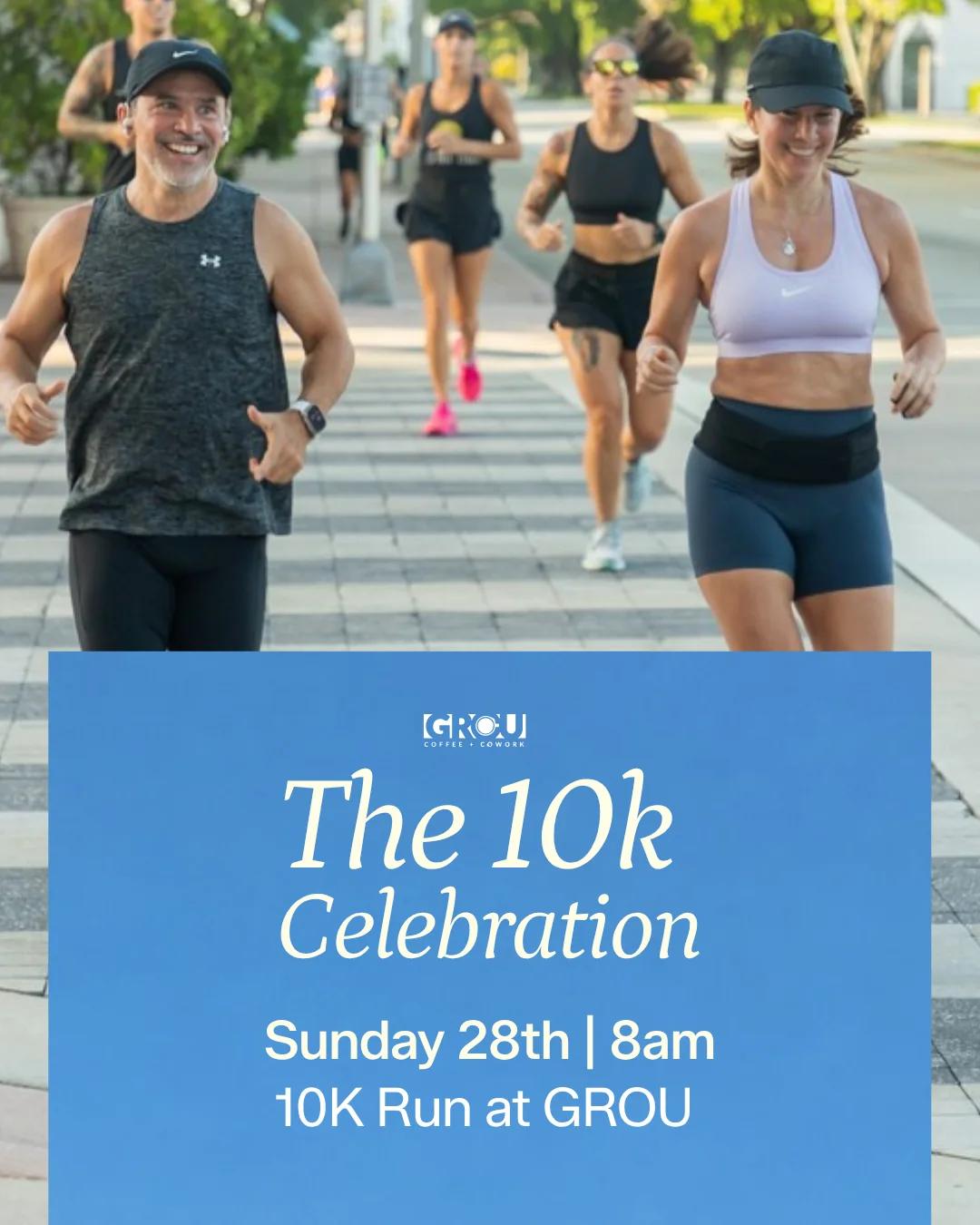 10K Celebration · 10K Run at GROU