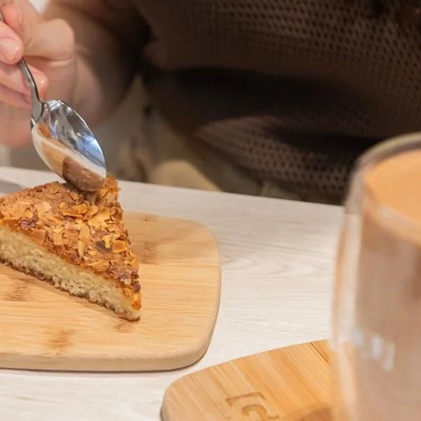 Almond Cake Slice