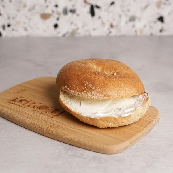 Sourdough Bagel & Cream Cheese