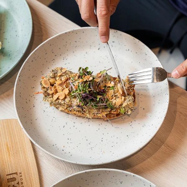 Garbanzo Toast or Salad