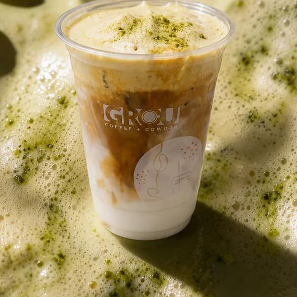 Pistachio Cold Foam Latte